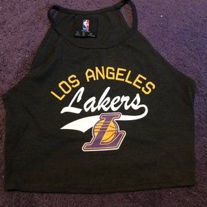 Los Angeles Lakers Cropped Tank Top